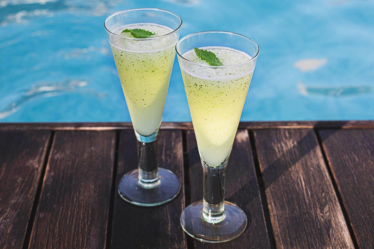 Receta de granizado de mojito en Thermomix